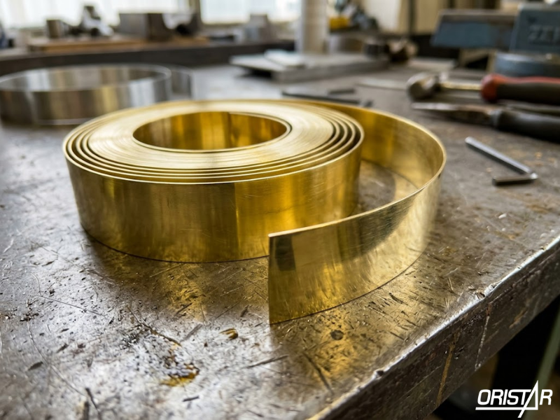 Hình ảnh đồng thau cuộn